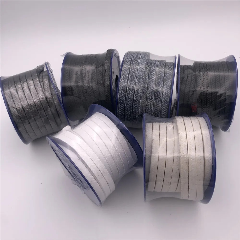 Flexible graphite packing
